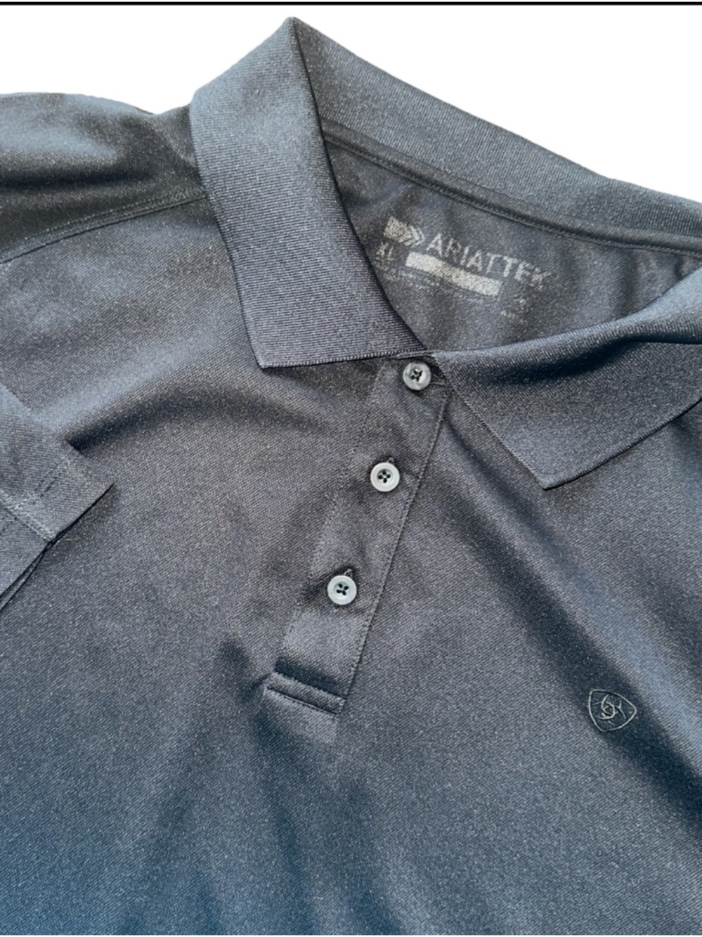 Ariat Black Polo AriatTEK XL Short Sleeve